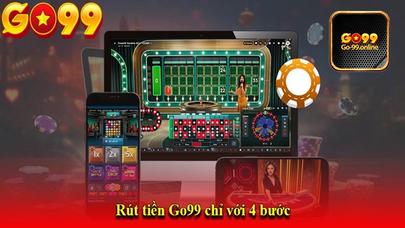 Rút tiền Go99 – Hướng dẫn thực hiện chi tiết các bước